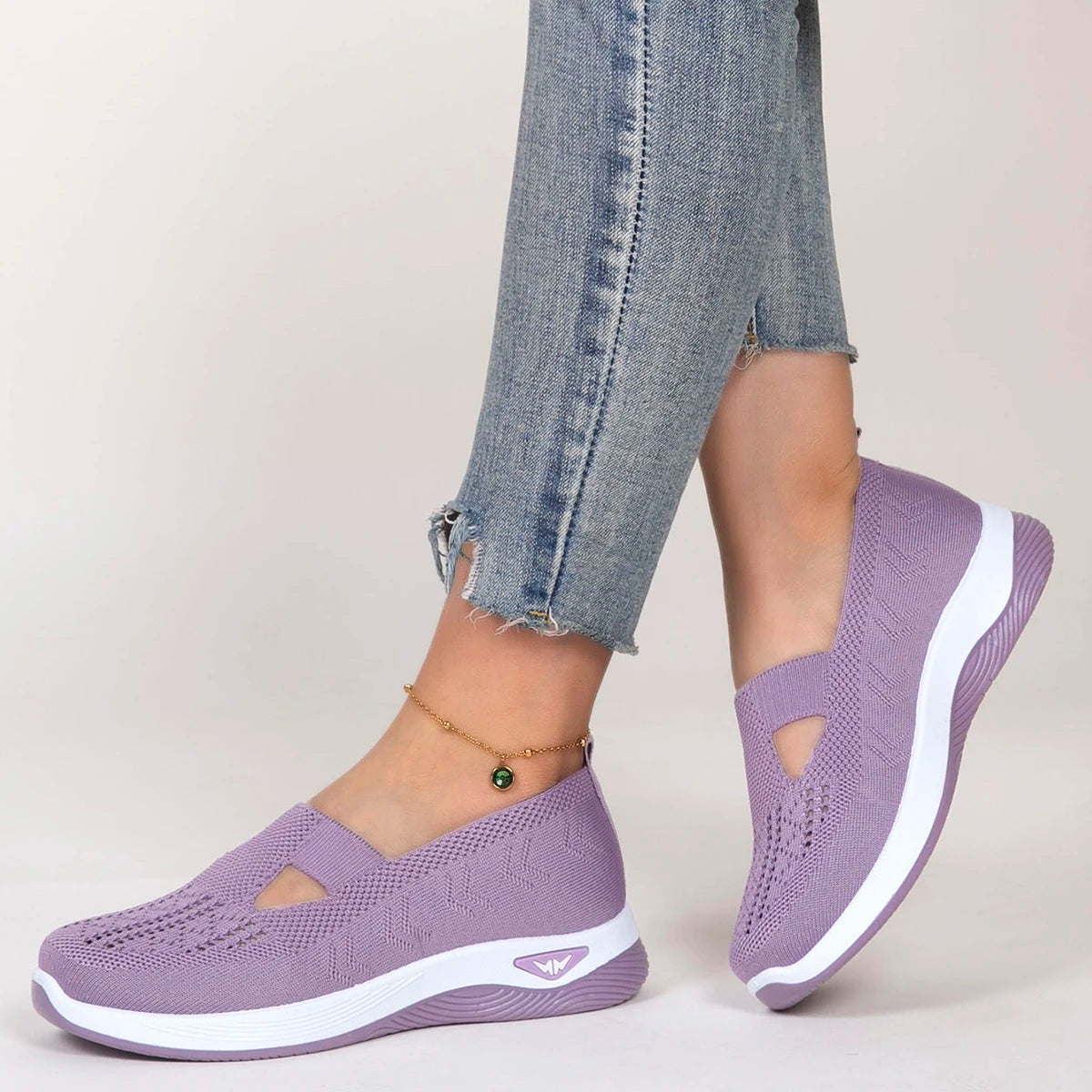 Nuevos zapatos deportivos de primavera para mujer, zapatos deportivos informales a la moda, transpirables, ligeros, antideslizantes, resistentes al desgaste, zapatos planos