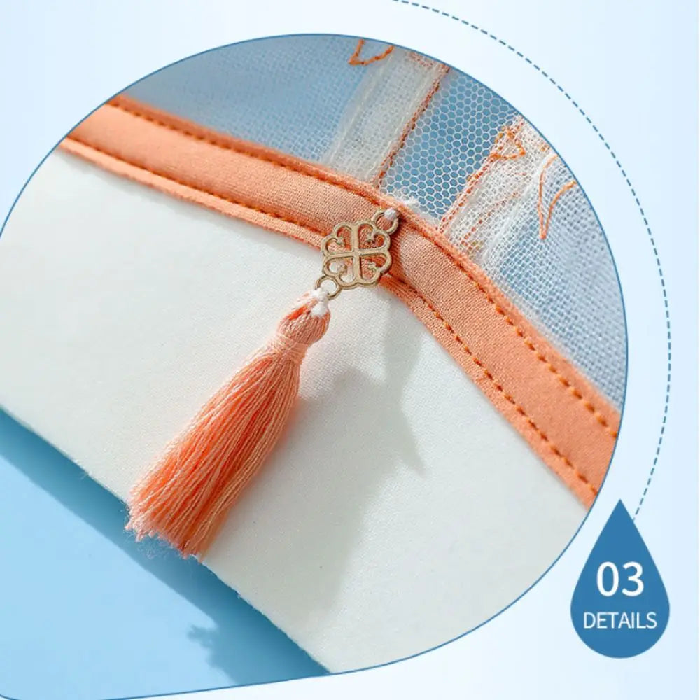 Sujetador de encaje con borlas y pechos recogidos para mujer, sujetador de malla fino a prueba de golpes, sin costuras, lencería transparente, ropa interior push-up