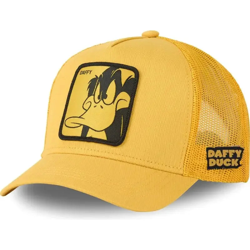 Gorra de béisbol de algodón con Cierre trasero de dibujos animados de Anime de marca de alta calidad para hombres y mujeres, gorro de malla de Hip Hop para papá, gorra de camionero, triangulación de envÃos