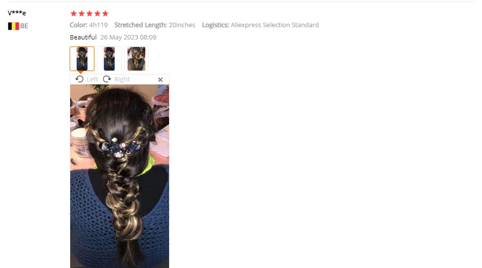 4 unids/set 20 pulgadas Clip de pelo sintético en postizos gruesos y largos ondulados para mujeres extensiones de cabello sintético de cabeza completa postizos ombré
