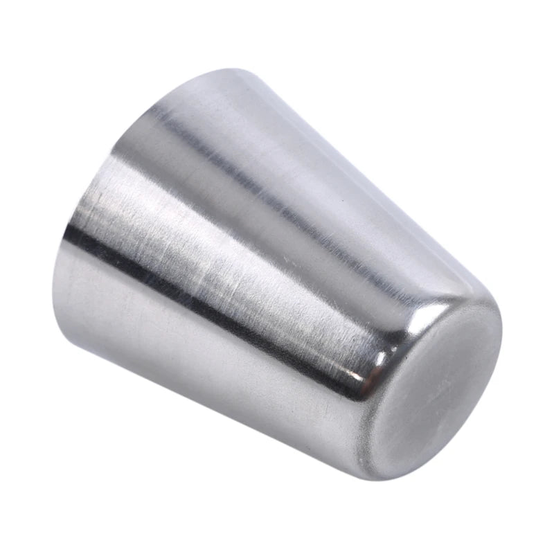 4/6 Uds tazas de acero inoxidable Mini vaso de chupito taza de cerveza taza de vino de Metal vaso de café tazas de té y leche Camping senderismo juego de tazas portátiles
