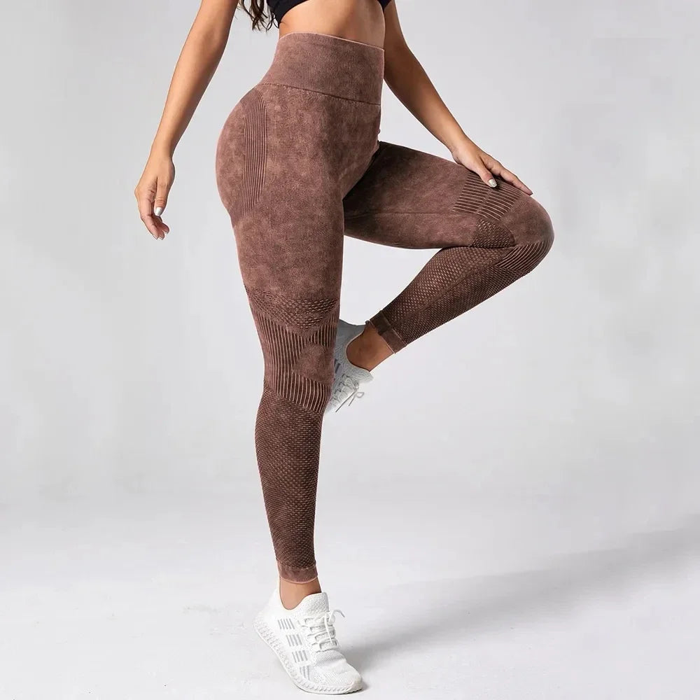 Mallas de Yoga para Mujer, pantalones de Yoga con realce de glúteos y burbujas, mallas deportivas ajustadas de cintura alta para Mujer, mallas sin costuras para gimnasio 2023