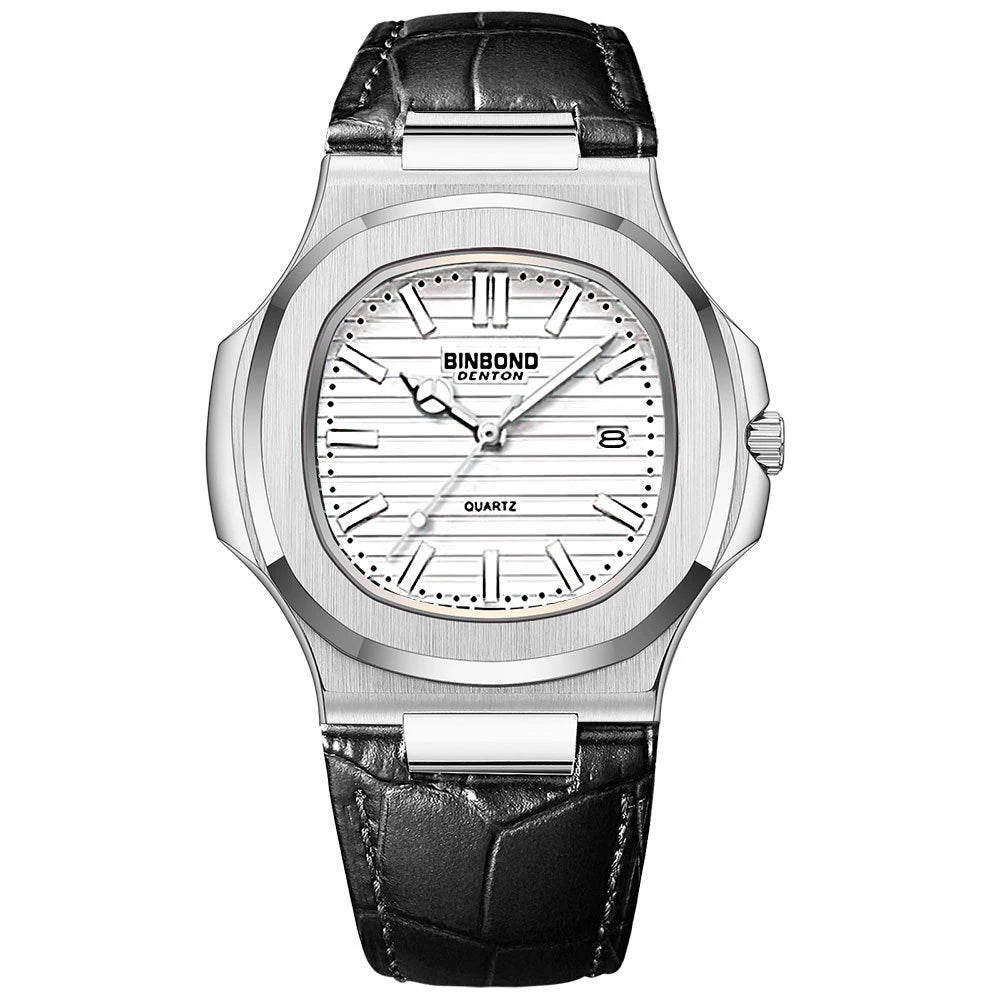 Nuevo Reloj informal de negocios de oro rosa, Reloj de lujo para Hombre, relojes automáticos, relojes de pulsera de cuarzo de alta moda para Hombre, regalos, Reloj para Hombre