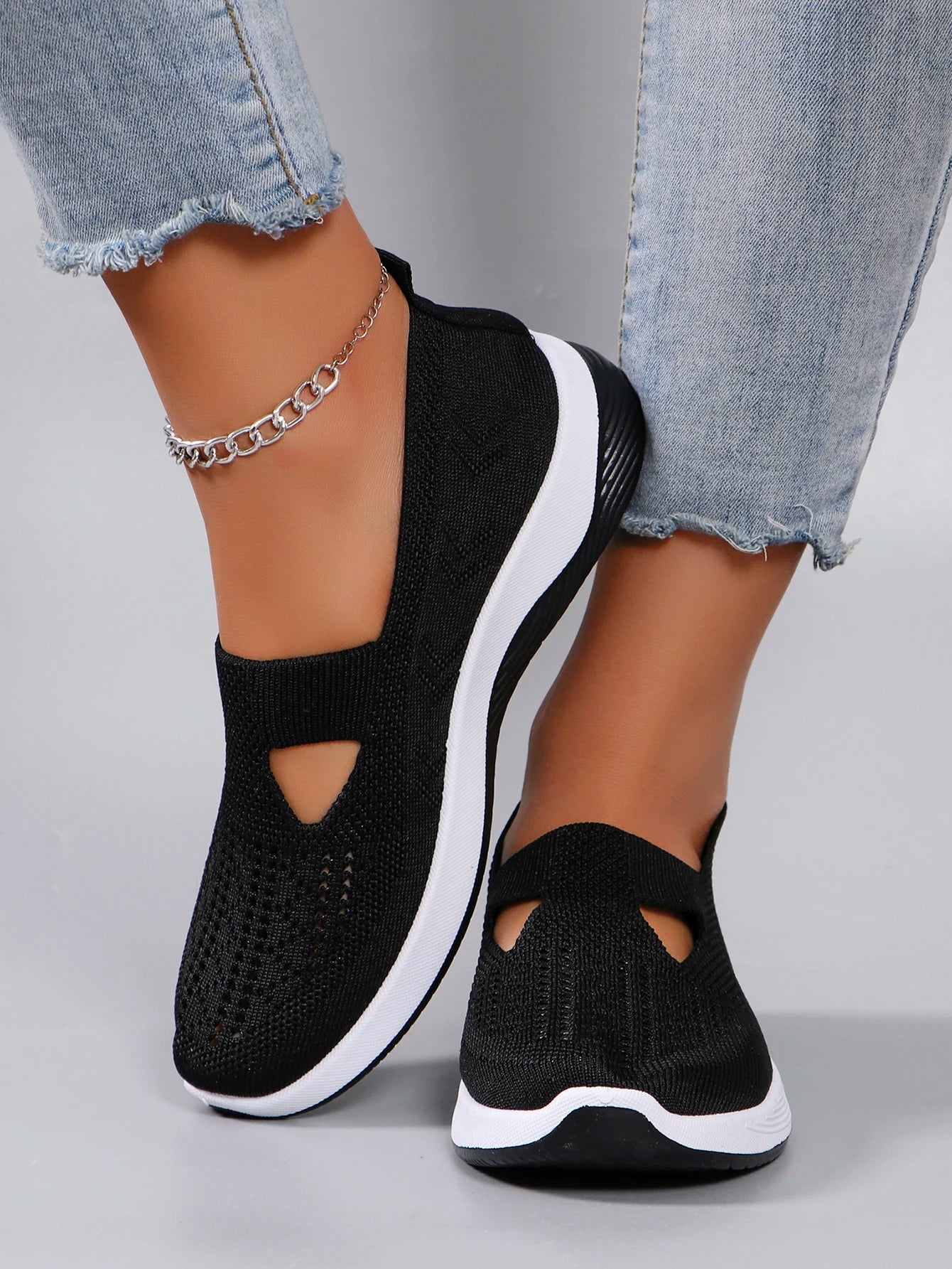 Nuevos zapatos deportivos de primavera para mujer, zapatos deportivos informales a la moda, transpirables, ligeros, antideslizantes, resistentes al desgaste, zapatos planos