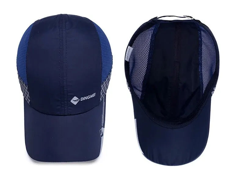 Sombreros para hombres, primavera y verano, nuevos sombreros de viaje con sombrilla para exteriores, gorras de béisbol casuales de moda, gorras para jóvenes y de mediana edad