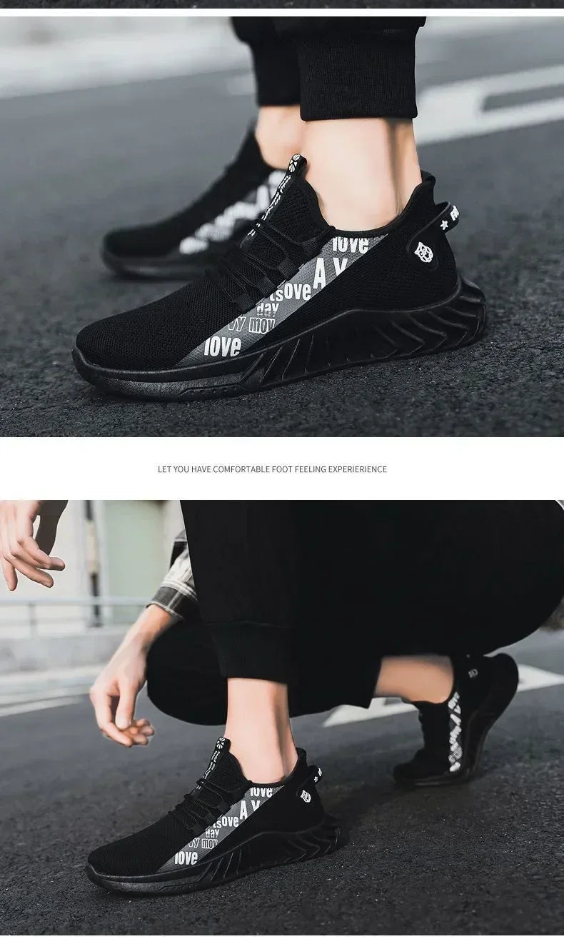 2025 Zapatos de malla transpirable para hombre - Deportes Fondo suave Correr Gimnasio Casual Estilo de coco y regalo del dÃa del padre Zapatos deportivos