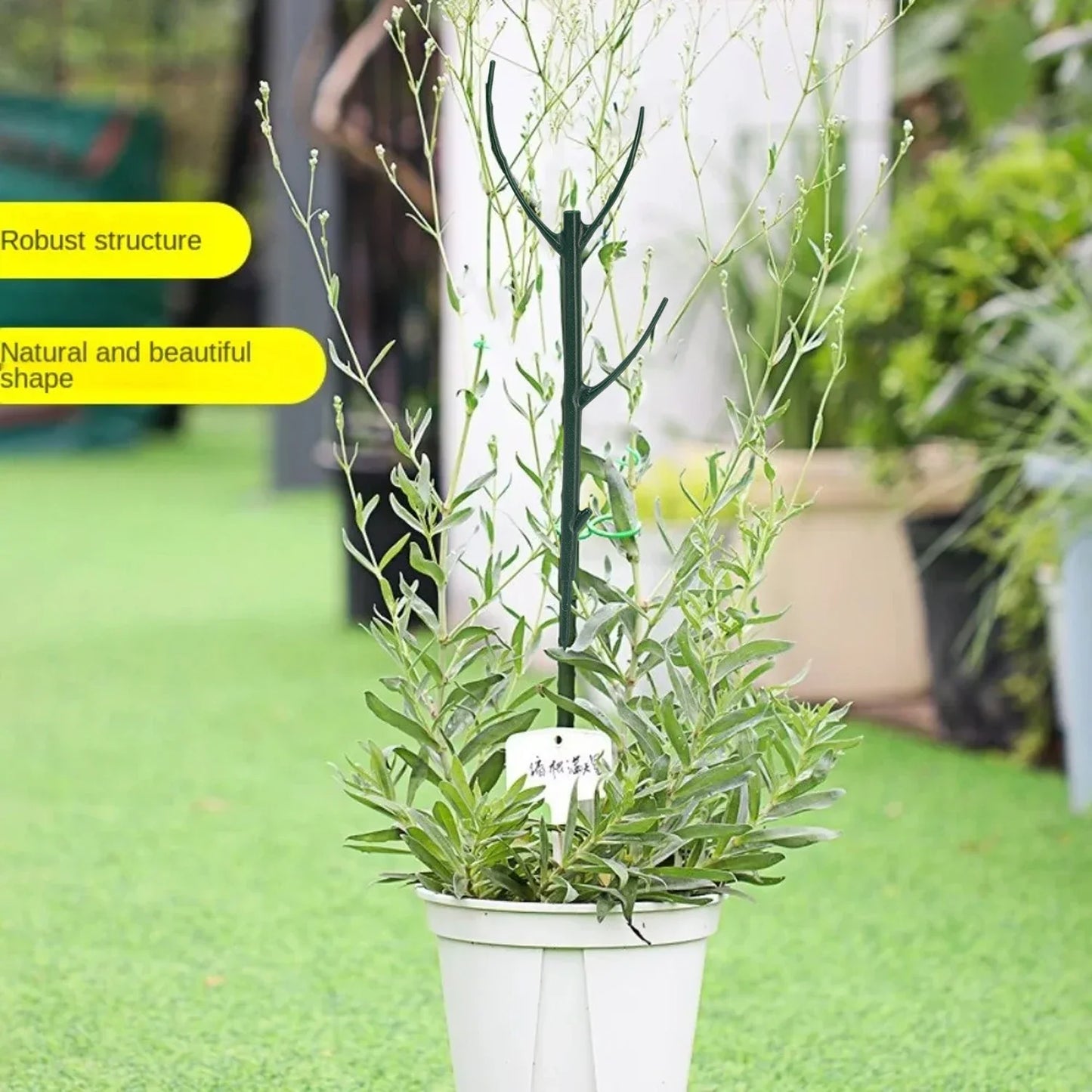 30/3 Uds. Soporte para plantas, estaca de vid trepadora, varilla de fijación para bonsái, soporte para estacas para plantas de jardín, soporte para flores para plantas en macetas