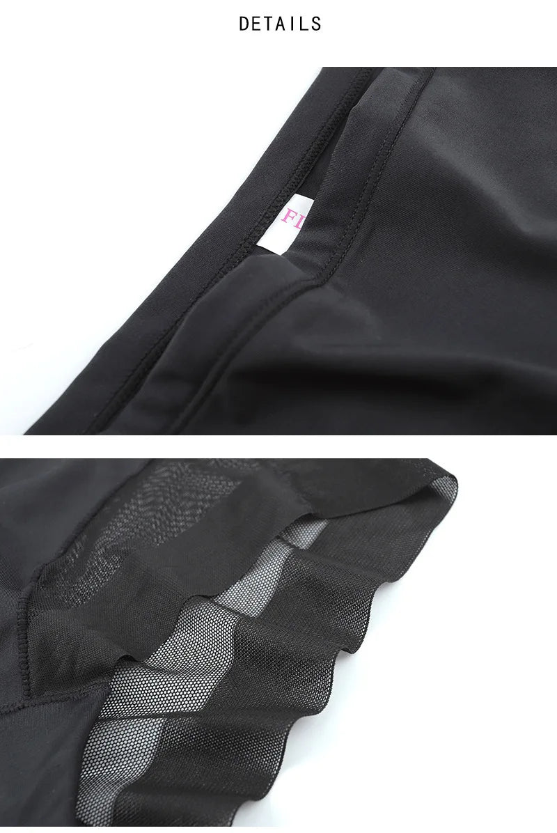 Bragas adelgazantes de cintura alta para mujer, ropa interior moldeadora de glúteos, S-XL