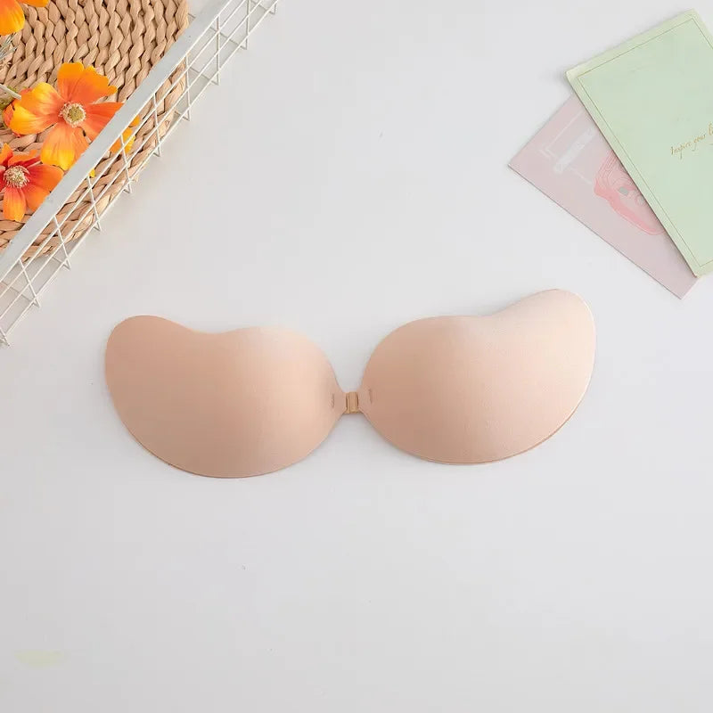 Sujetador de silicona reutilizable, parche para el pecho, parche para el pecho, pegatinas, pechos push-up, sujetador Invisible, ropa interior sin tirantes, sujetador de silicona