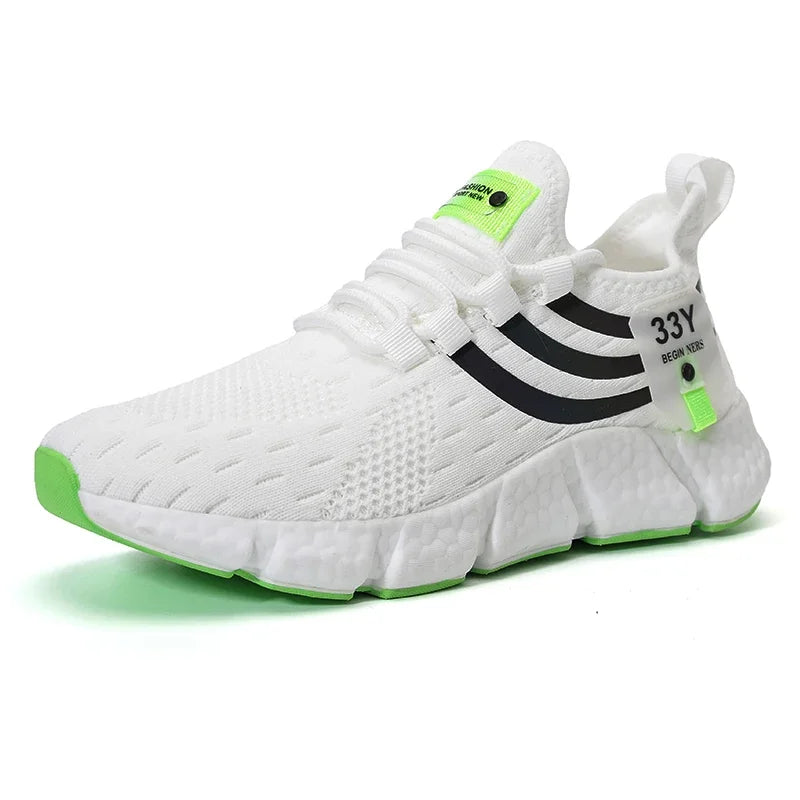 Zapatillas de deporte informales para hombre, zapatos deportivos transpirables de verano, zapatos ligeros de malla para correr al aire libre, zapatos atléticos para correr Tenis para caminar