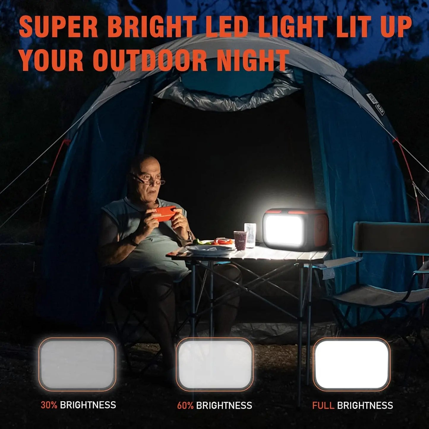 Estación de energÃa portátil de 600W/300W/200W, enchufes de CA de 110V, generador Solar, Banco de energÃa de almacenamiento para Camping, viajes, RV, viaje a casa