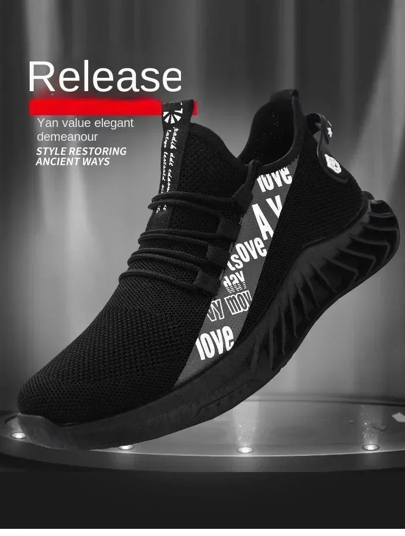 2025 Zapatos de malla transpirable para hombre - Deportes Fondo suave Correr Gimnasio Casual Estilo de coco y regalo del dÃa del padre Zapatos deportivos