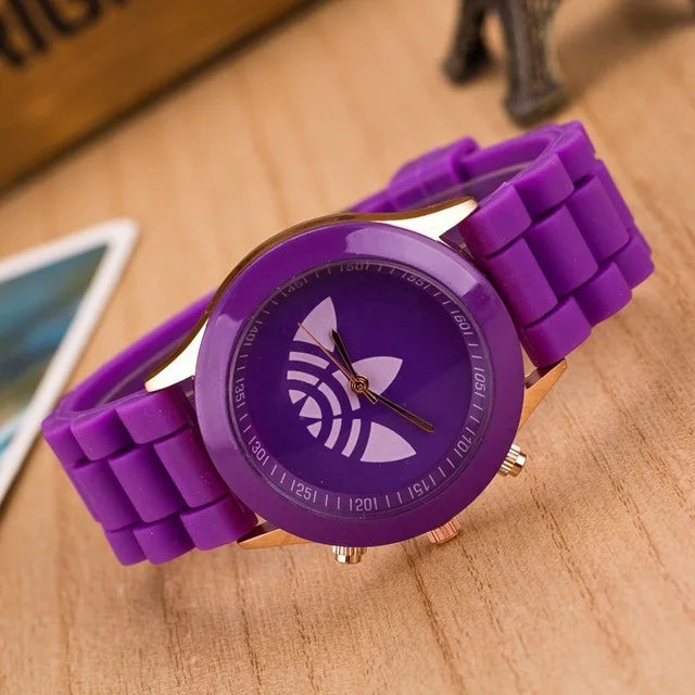 Reloj deportivo de marca famosa para Mujer, relojes de vestir de silicona informales para Mujer, relojes de pulsera de cuarzo Zegarek Damski Reloj para Mujer