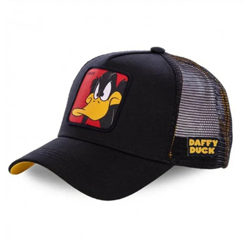 Gorra de béisbol de algodón con Cierre trasero de dibujos animados de Anime de marca de alta calidad para hombres y mujeres, gorro de malla de Hip Hop para papá, gorra de camionero, triangulación de envÃos