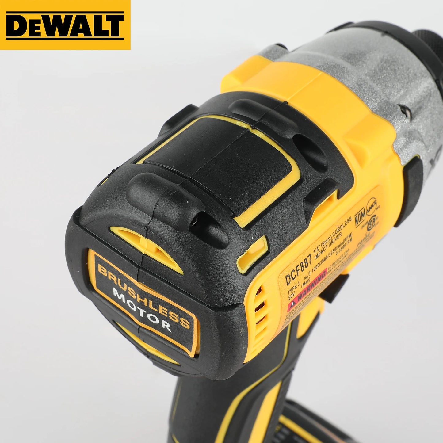 Dewalt DCD887 Taladro y destornillador de impacto inalámbrico sin escobillas de iones de litio de 20 V - Powerhouse multifuncional