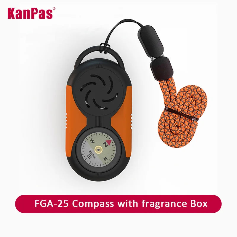 KANPAS Kit de brújula con termómetro/Kit de termohigrómetro de calidad/para exteriores, Camping, senderismo, senderismo, caza, ahorro en vivo, supervivencia