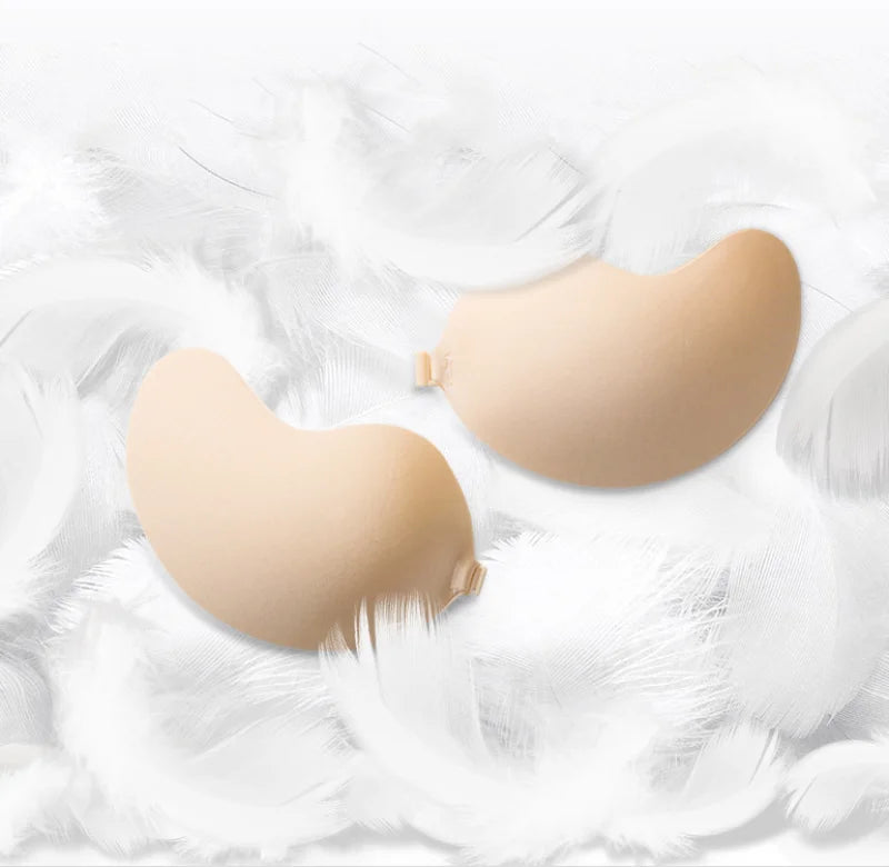 Cubierta de silicona reutilizable para busto y pezón, pegatinas autoadhesivas para pecho de Mango, cinta Invisible para Realce de sujetador sin tirantes