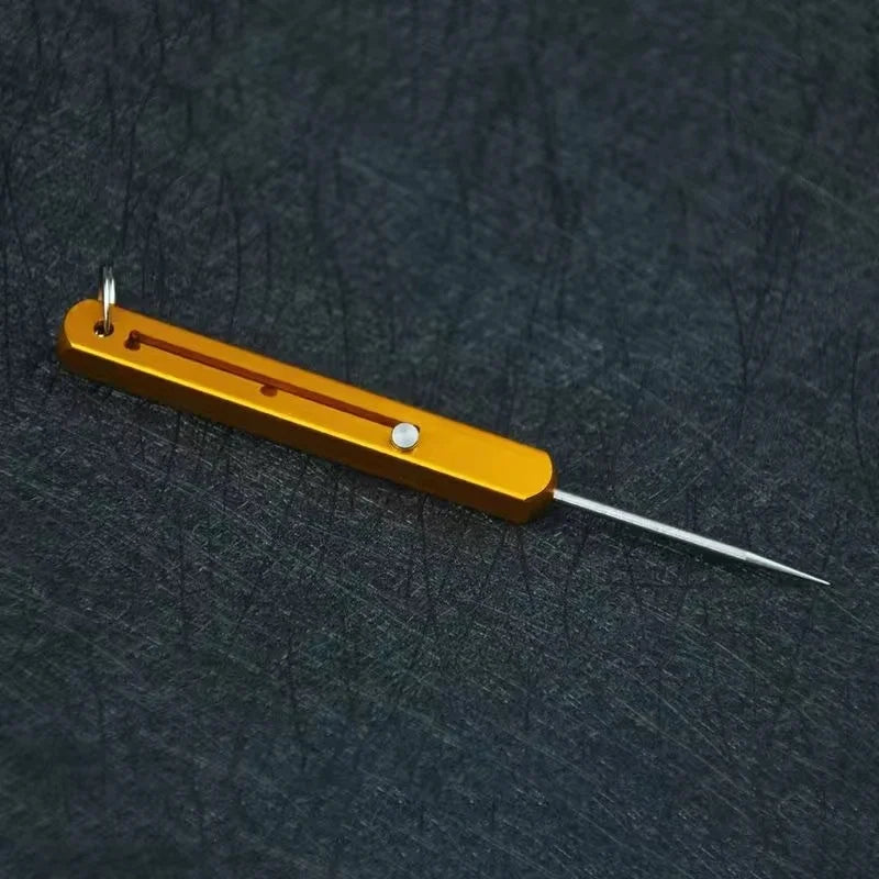 Portable Titanium Toothpicks Pocket Toothpick Metal Toothpick Holder Outdoor Picnic Camping Convenient High Quality Toothpick