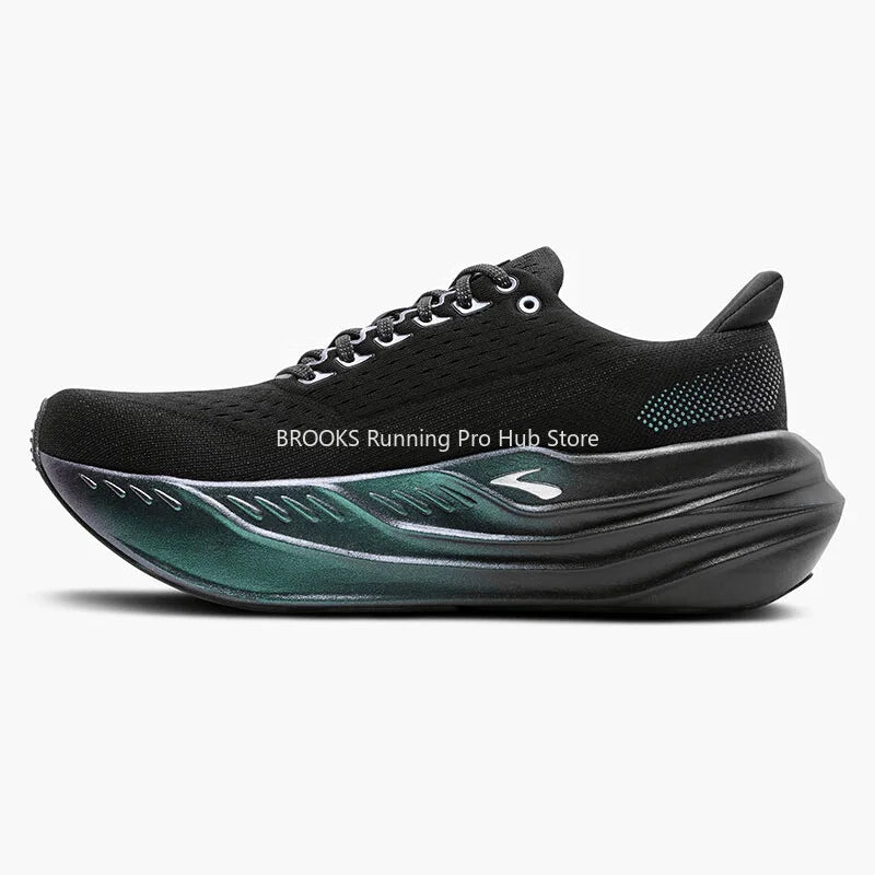 Zapatillas de correr originales Brooks para hombre Glycerin Max antideslizantes, resistentes al desgaste y que absorben los golpes, zapatillas informales para mujer 1104471D026