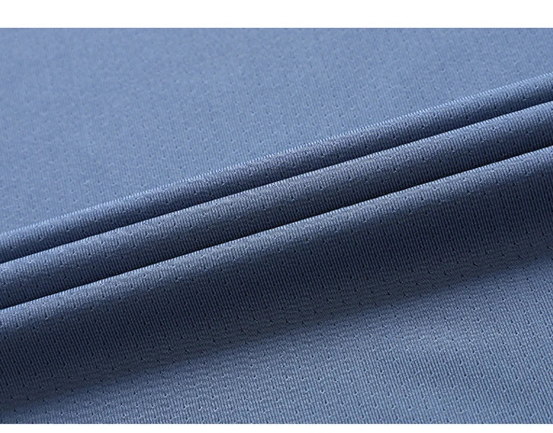 CHRLCK-camisetas de secado rápido para correr para hombre, camisetas transpirables para senderismo y pesca, Camisa corta para deportes al aire libre de elasticidad suave, verano
