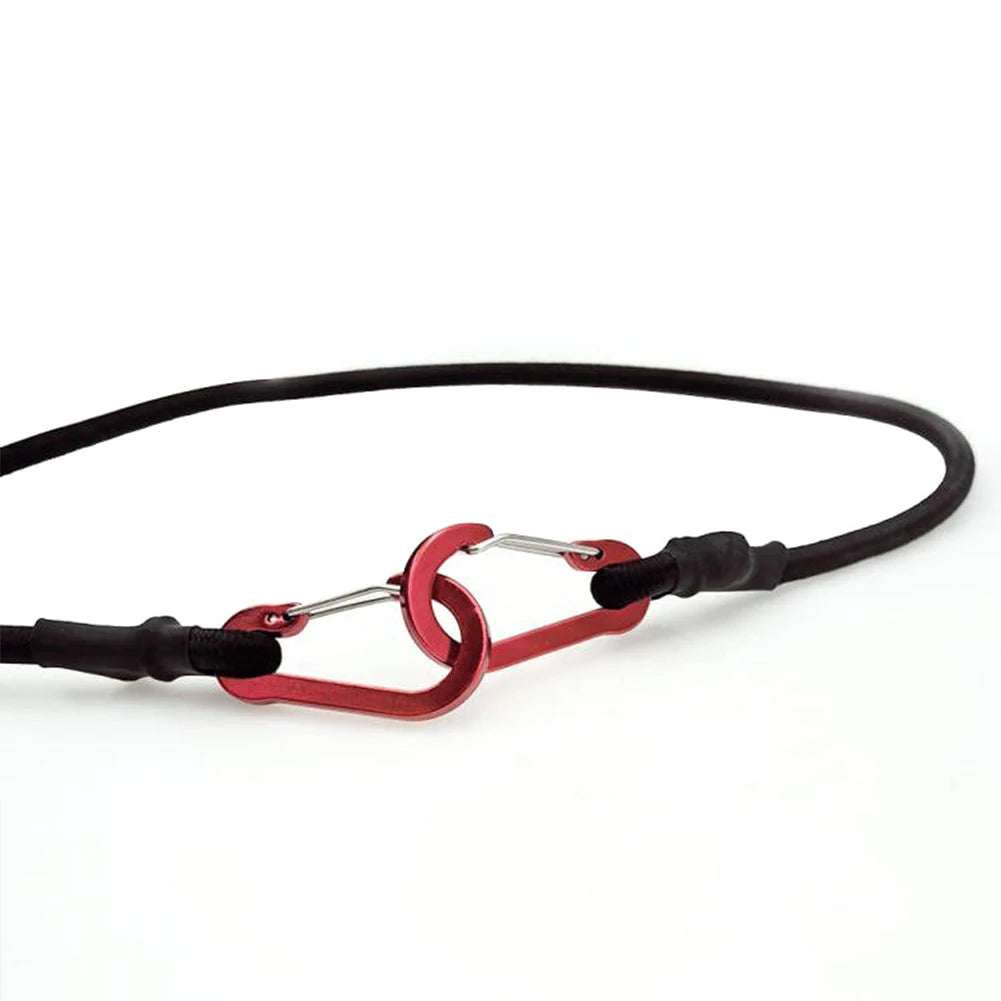 Cuerda elástica de alta resistencia, correa de amarre, ganchos de mosquetón, Kayak, ciclismo, embalaje de equipaje, cuerda elástica, accesorios de Camping