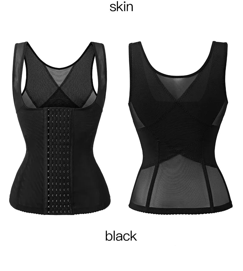 Corsé de cintura posparto para mujer, Top de barriga, ropa moldeadora, envoltura adelgazante, entrenador de cintura plana para vientre, moldeador de cuerpo