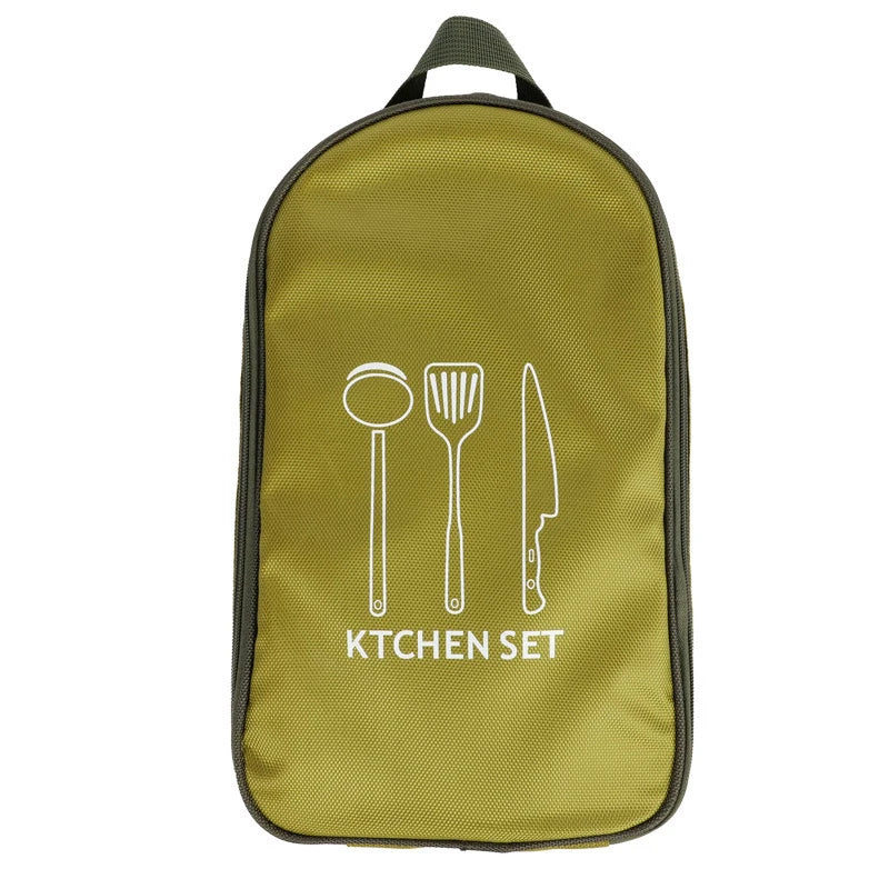 Bolsa de almacenamiento de Sierra Bowl Oxford, vajilla impermeable, tazas, Estuche de transporte, organizador para acampar al aire libre, viaje, barbacoa, bolsa de Picnic