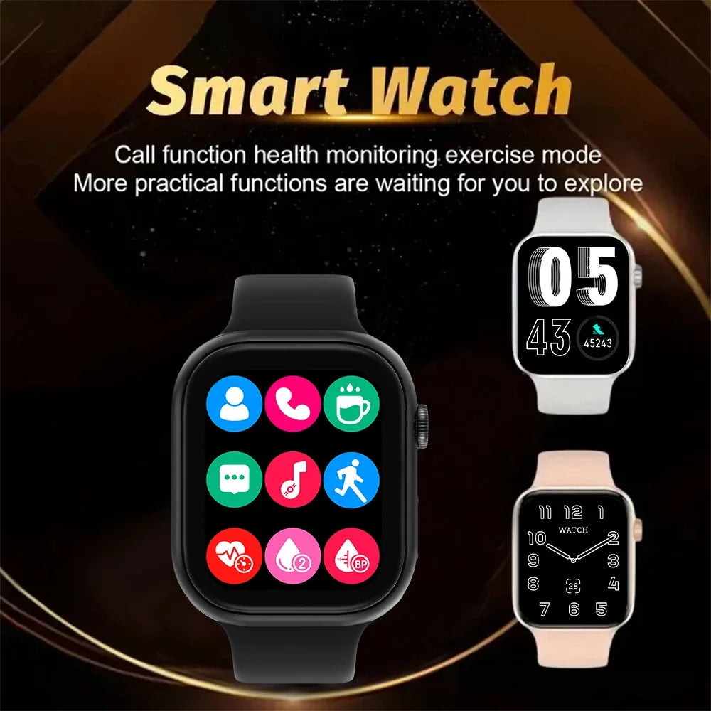 2025 nuevo reloj inteligente para hombres Android IOS teléfono 1,73 "pantalla Bluetooth llamada monitoreo de presión de oxÃgeno en sangre reloj inteligente mujeres