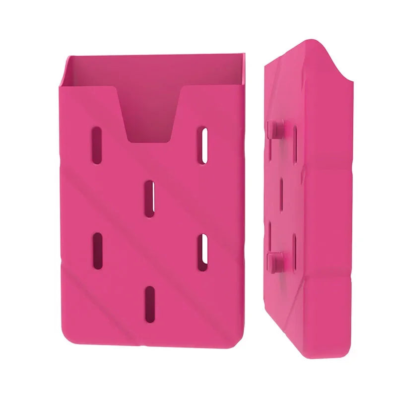 Bolsa de almacenamiento de silicona para teléfono móvil, bolsa de playa, accesorio con Clip, soporte para teléfono móvil, Gadgets de juego para acampar, 1 unidad
