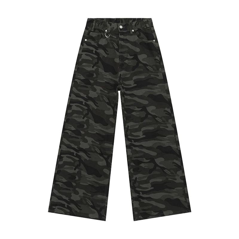 IEFB, pantalones vaqueros de verano para hombre, pantalones vaqueros lavados de color azul viejo para hombre, ropa informal recta para hombre, pantalones sueltos de pierna ancha, nueva moda 9C354