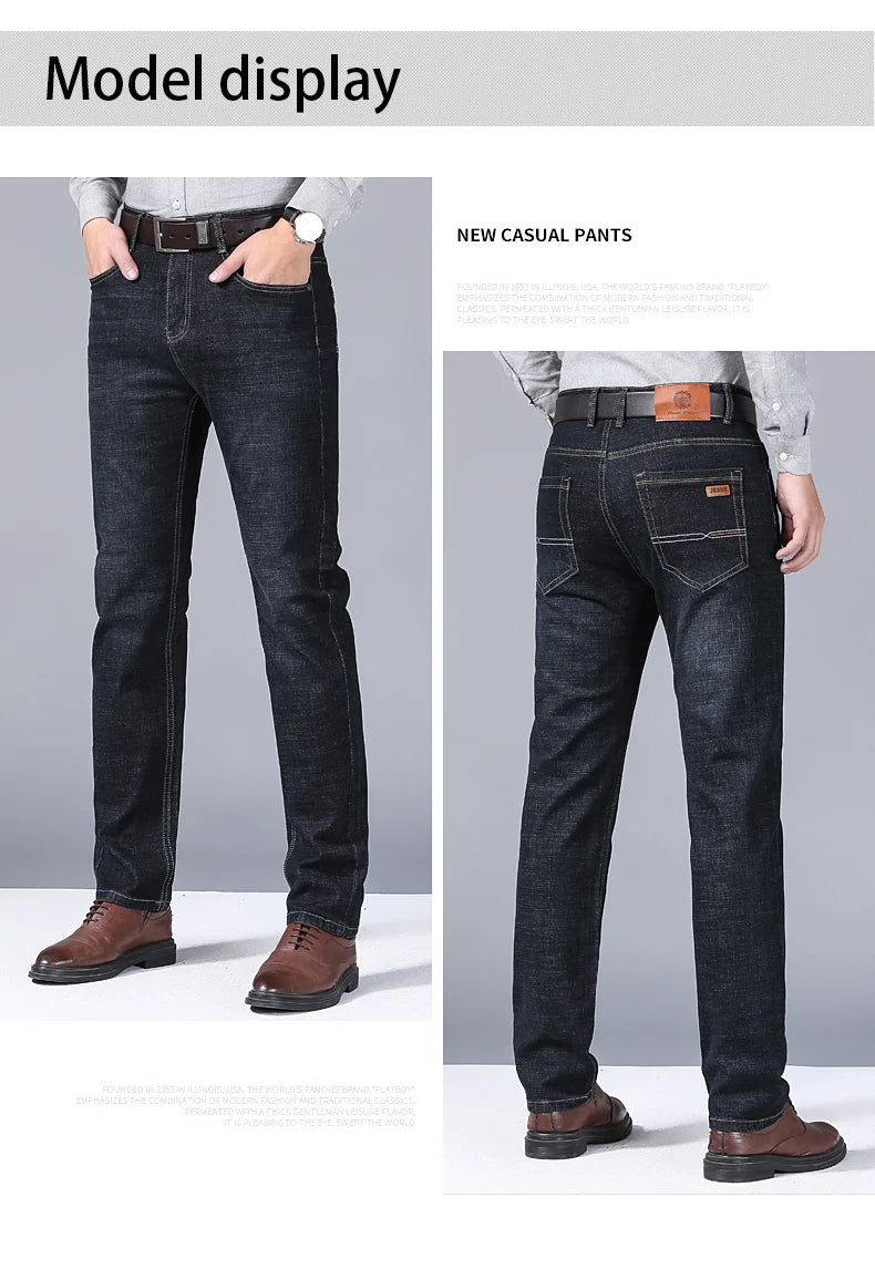 Pantalones vaqueros clásicos para hombre
