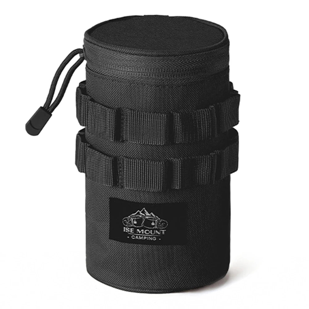 Bolsa de almacenamiento de viaje, bolsa ligera con agujeros colgantes, accesorio de Camping con asa para viajes al aire libre