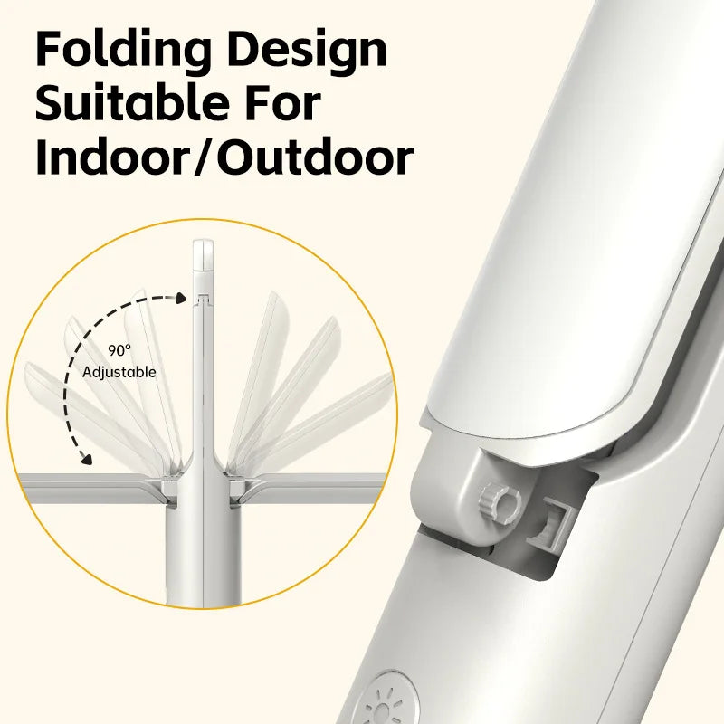 Linterna de Camping UltraBrillante con Linterna y Modo SOS - Plegable, Carga Tipo-C, Impermeable IP53 para Senderismo/Reparaciones de Emergencia