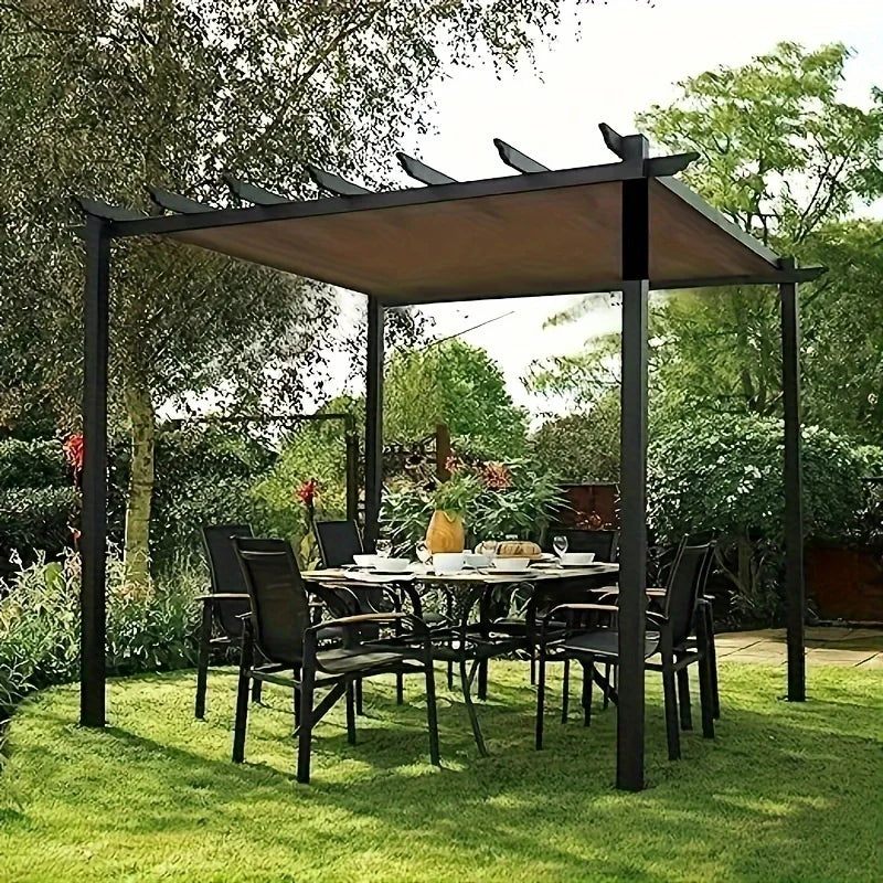 Paño parasol marrón: diseño profesional de protección solar, tasa de barrera ultravioleta al 90%, adecuado para sombrilla de invernadero, pabellón al aire libre, protección para césped, especial para casa de perros y g