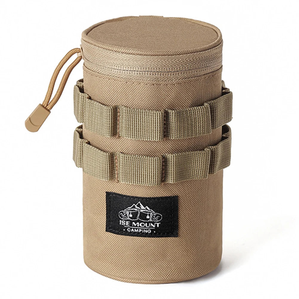 Bolsa de almacenamiento de viaje, bolsa ligera con agujeros colgantes, accesorio de Camping con asa para viajes al aire libre