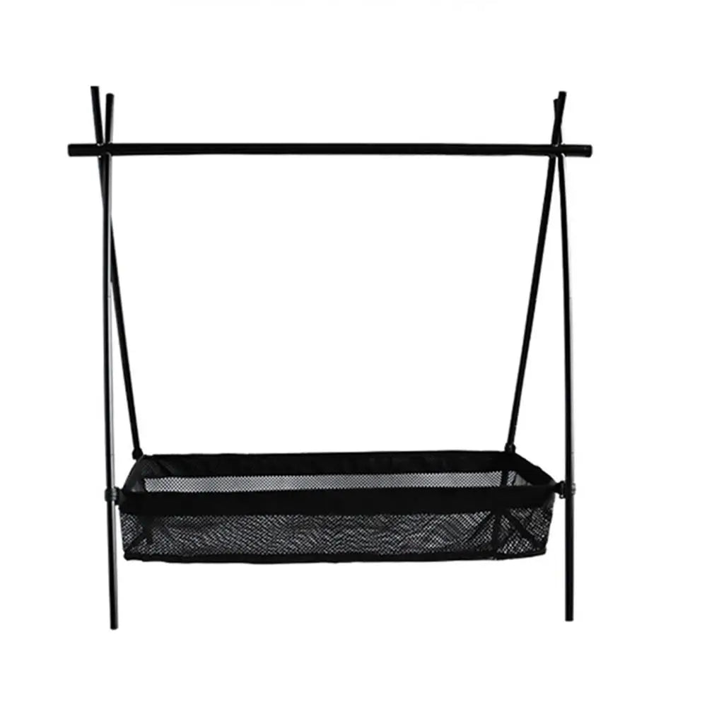 Bolsa de almacenamiento para debajo de la mesa de Picnic, caja de almacenamiento de escritorio, trípode, cesta de malla, organizador, mesa de Camping, estante de trípode para Picnic y Camping