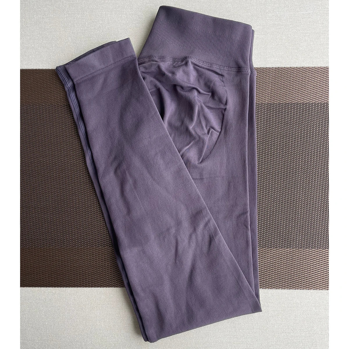 TKITK-mallas deportivas sin costuras para mujer, pantalones de Yoga con banda baja acanalada, ropa de gimnasio, ropa de entrenamiento para Fitness, medias elásticas