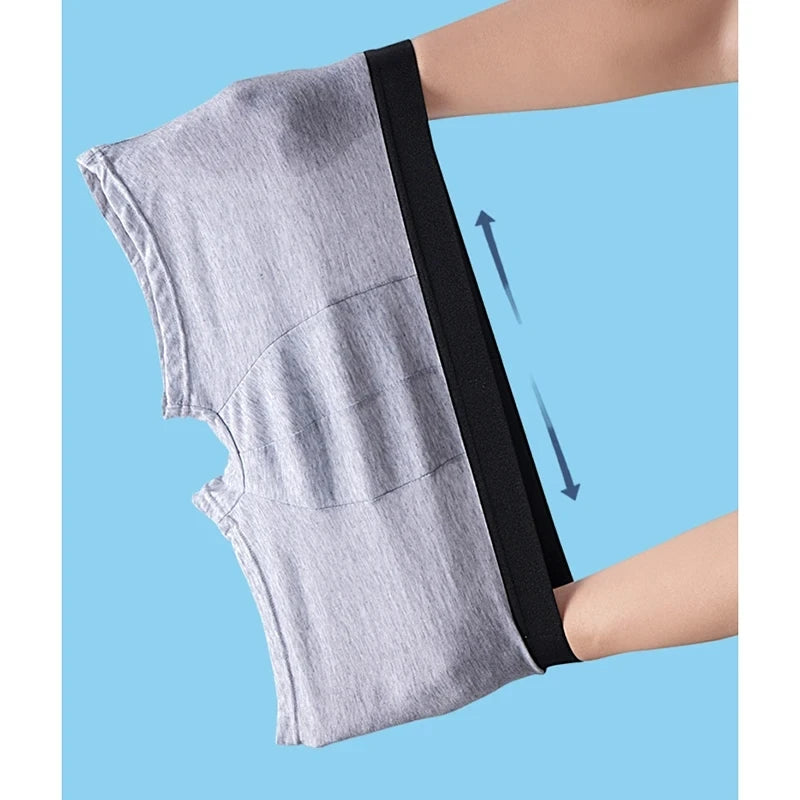 10 Uds. Boxer y calzoncillos para hombre, ropa interior de moda, Boxer y calzoncillos de alta elasticidad, pantalones cortos transpirables suaves para hombre, cómodos
