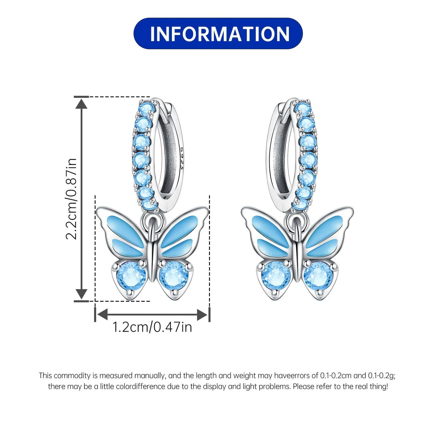 Orstarry-pendientes circulares de Plata de Ley 925 con forma de gota para mujer, aretes colgantes, joyería versátil para fiesta, regalos
