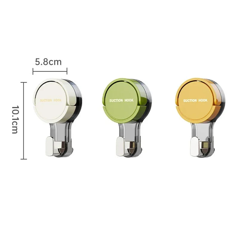 Gancho de ventosa reutilizable de 1 a 20 piezas, ganchos de ventosa para baño al vacÃÂo, toallero impermeable, colgador de ropa, accesorio de gancho