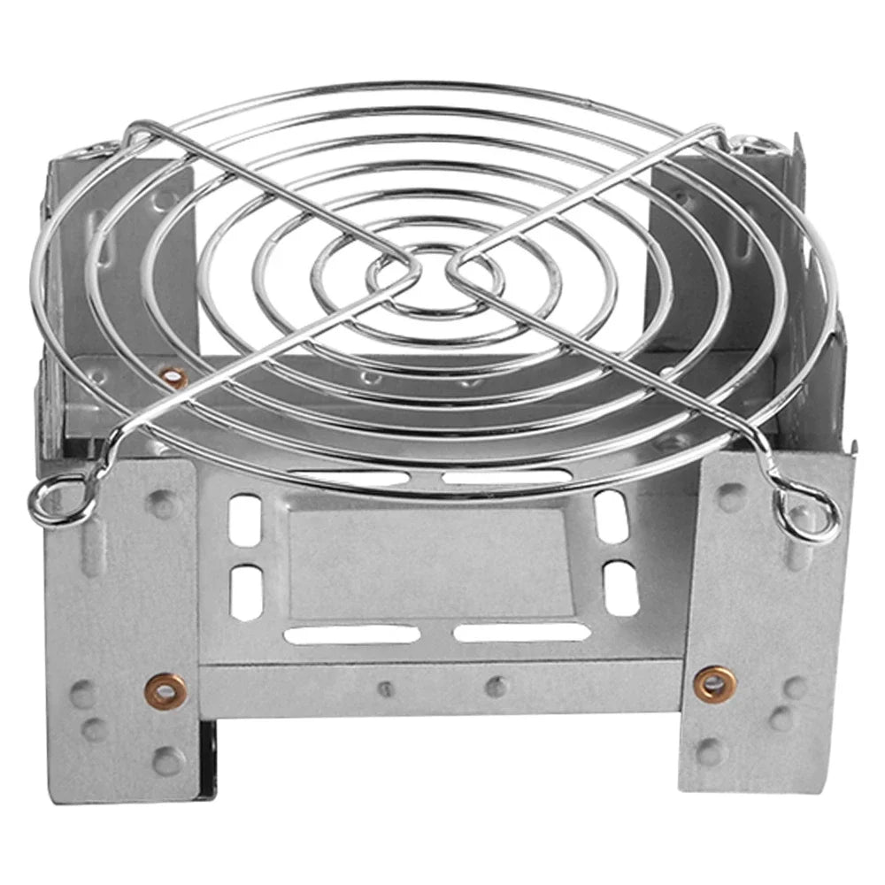Mini quemador de estufa de Alcohol, cocina de combustible sólida portátil para mochilero, estufa de Camping a prueba de viento para emergencias y barbacoa al aire libre, 1 ud.