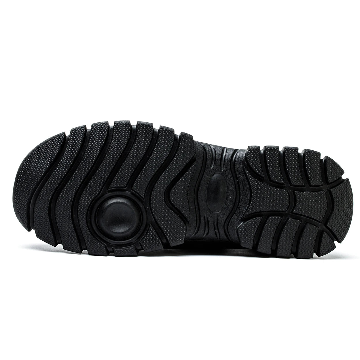 Botas de trabajo de seguridad impermeables para hombre, zapatos con punta de acero, botas protectoras antigolpes y antipinchazos para aventuras al aire libre y senderismo
