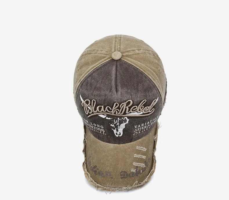 Nueva gorra de béisbol de algodón lavada a la moda para hombre, gorra deportiva Retro para hombre para las cuatro estaciones, gorra deportiva para exteriores, accesorio para hombre