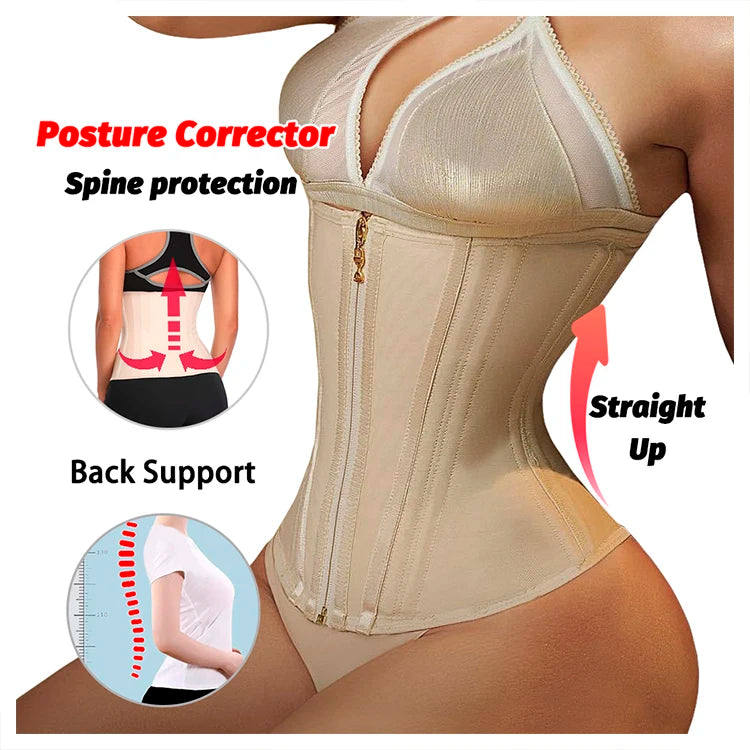 Corsé reductor de fajas moldeadoras, faja colombiana para esculpir el cuerpo, cinturón, correa de modelado, Fajas posparto, ropa moldeadora femenina