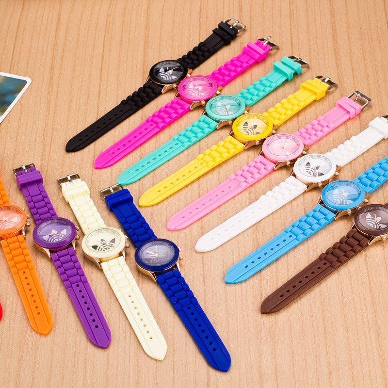 Reloj deportivo de marca famosa para Mujer, relojes de vestir de silicona informales para Mujer, relojes de pulsera de cuarzo Zegarek Damski Reloj para Mujer