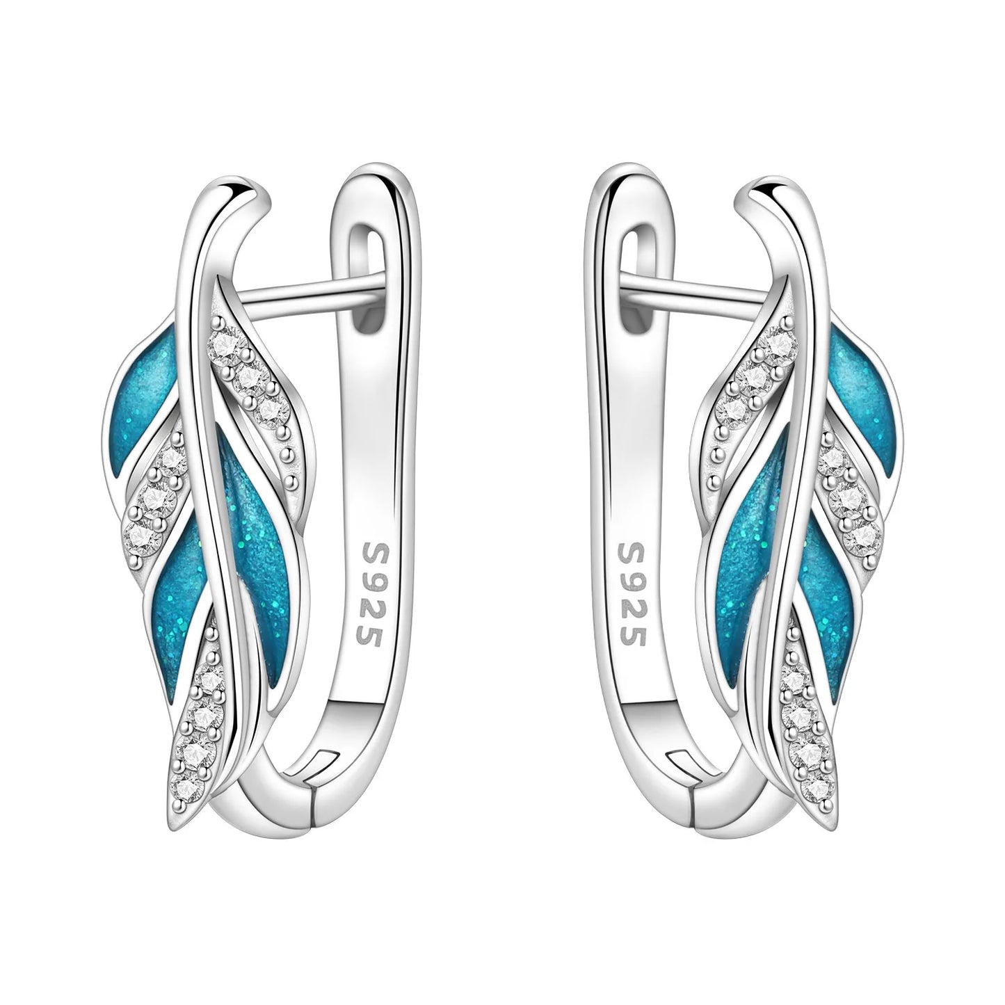 Orstarry-pendientes circulares de Plata de Ley 925 con forma de gota para mujer, aretes colgantes, joyería versátil para fiesta, regalos