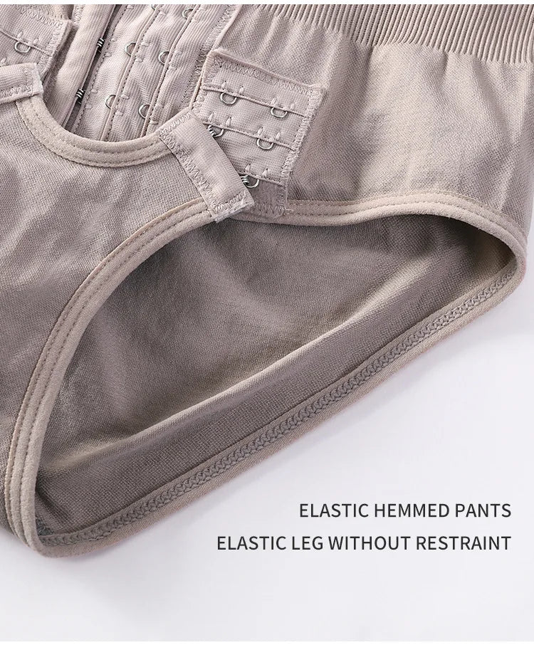 Body moldeador de cintura alta para mujer, faja de entrenamiento, pantalones cortos, bragas con Control de barriga, moldeador de cuerpo, levantador de glúteos, ropa interior de compresión