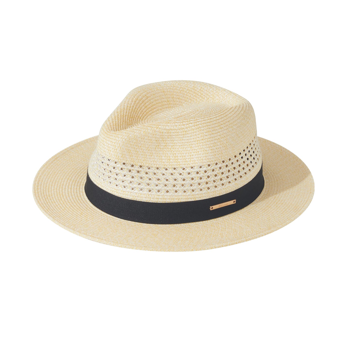 Sombrero de paja de Jazz Panamá de talla grande de 60cm para hombre y mujer, sombrero de sol con agujero para protección solar para exteriores, sombrero de playa de ala ancha para verano para hombre