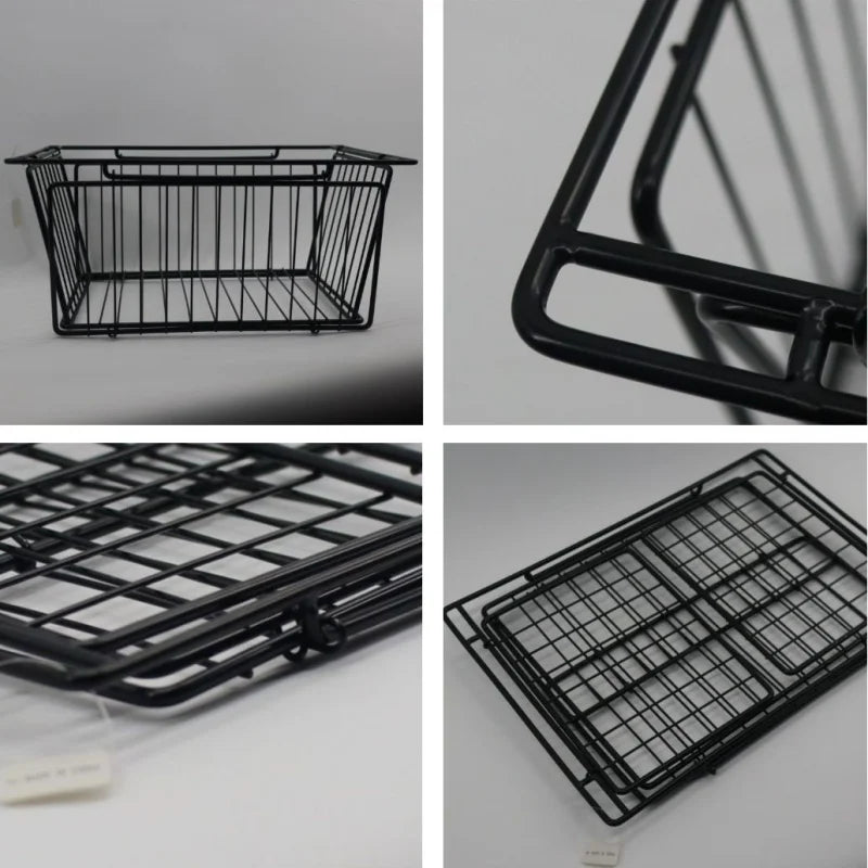 Cesta IGT plegable, 1 unidad, escurridor Igt, cesta de mesa de Camping Igt de acero inoxidable, accesorios de mesa IGT portátiles ligeros