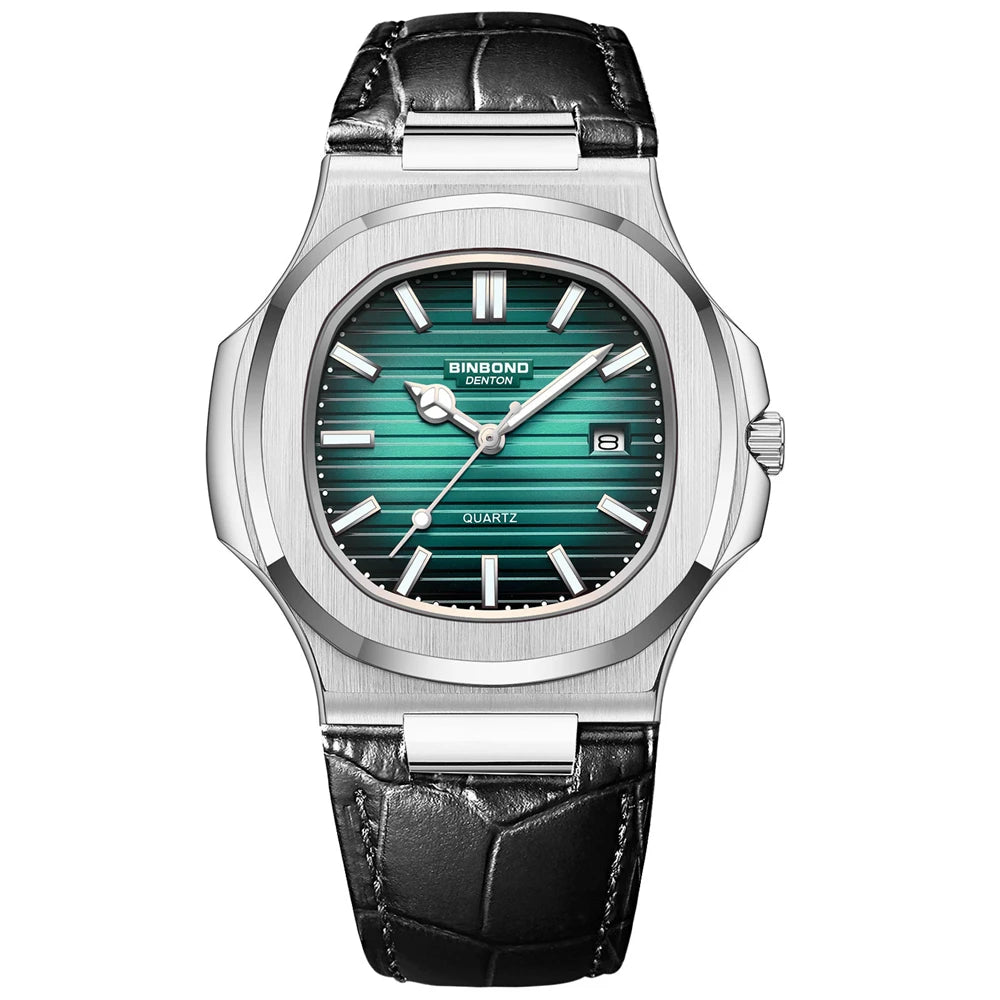 Nuevo Reloj informal de negocios de oro rosa, Reloj de lujo para Hombre, relojes automáticos, relojes de pulsera de cuarzo de alta moda para Hombre, regalos, Reloj para Hombre